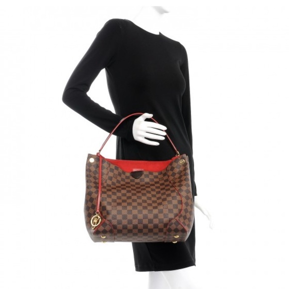 Louis Vuitton CAISSA HOBO in Damier Ebene - Picture 2 of 7